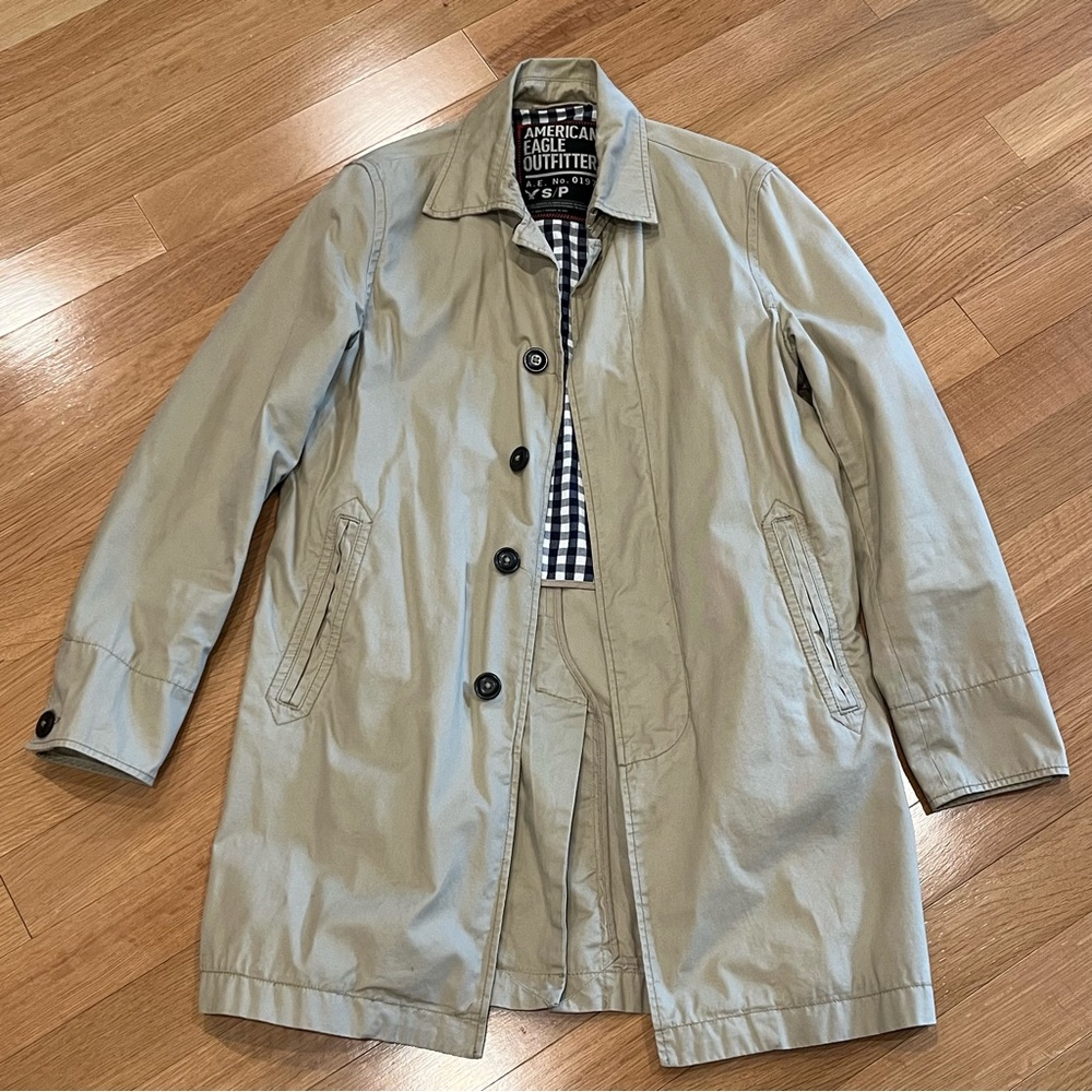 Vintage AE Trench Coat - Small